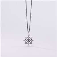 Collana Mabina Uomo COLLANA IN ARGENTO BRUNITO in Argento Zirconia 553379 - 553379